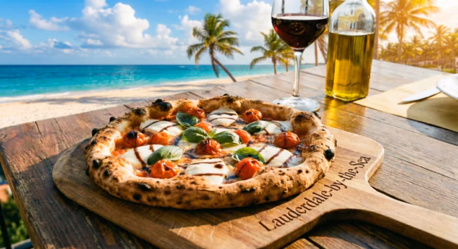 lauderdale-by-the-sea-italian-dining-beach-pizza Italian dining experience in Lauderdale-by-the-Sea with beachside pizza